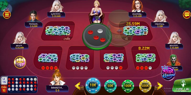 Có nhiều lý do để lựa chọn Xóc đĩa 3D trải nghiệm