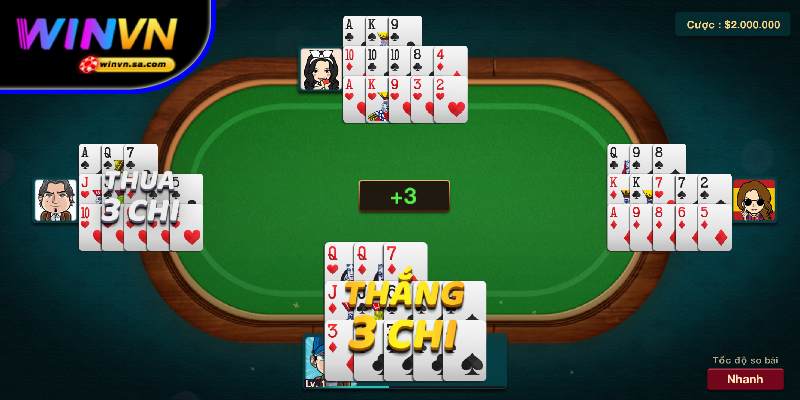 Đánh bài Binh nạp – rút tiền nhanh chóng, an toàn tại WINVN