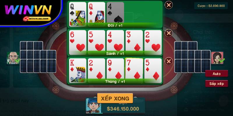 Tính năng gợi ý giúp tân thủ dễ dàng sắp xếp bài mạnh nhất