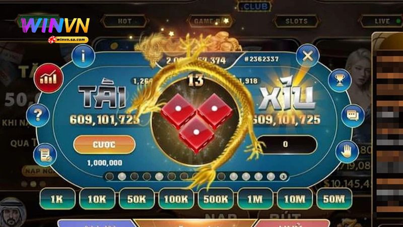 Tài Xỉu WINVN 1 Tài Xỉu là trò chơi hấp dẫn bạn nên tham gia chơi ngay